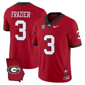 Mens Youths Optional Item For Nate Frazier Stitched Red Jersey Vapor